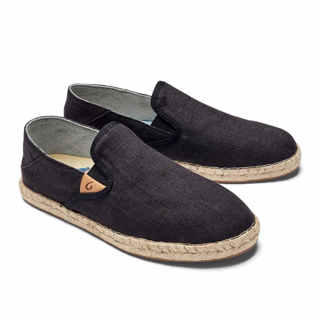 Olukai Women's Kaula Pa A Kapa Slip On Shoe - Lava Rock US801-425